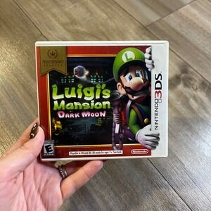 Luigis Mansion Dark‎ Moon Nintendo 3DS Nintendo Selects Complete in Box